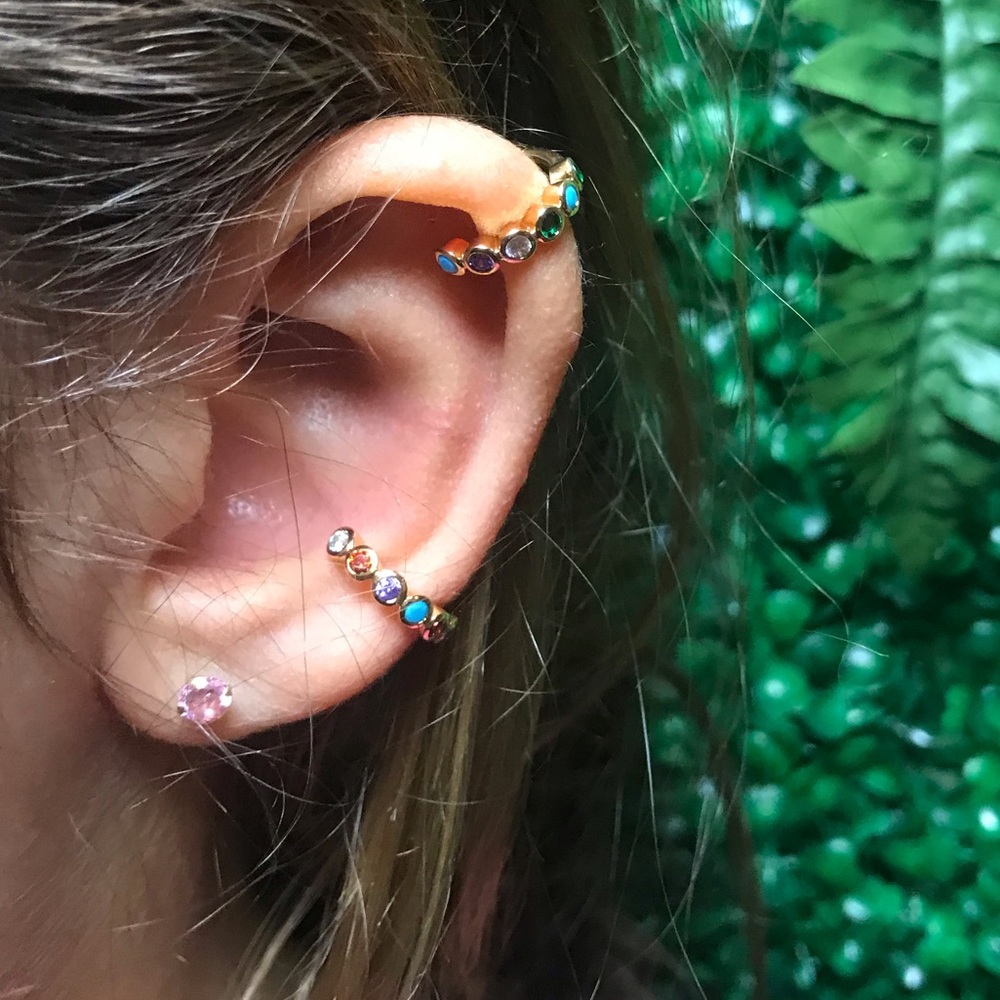 Gold Earhook